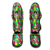 Watermelon Fruit Slice Geometric Print Muay Thai Shin Guards-grizzshop