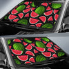 Watermelon Piece Black Pattern Print Car Sun Shade-grizzshop