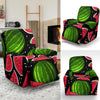 Watermelon Piece Black Pattern Print Recliner Cover-grizzshop