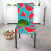 Watermelon Piece Blue Pattern Print Chair Cover-grizzshop