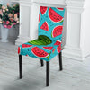 Watermelon Piece Blue Pattern Print Chair Cover-grizzshop