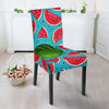 Watermelon Piece Blue Pattern Print Chair Cover-grizzshop