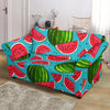 Watermelon Piece Blue Pattern Print Loveseat Cover-grizzshop