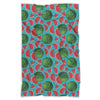 Watermelon Piece Blue Pattern Print Throw Blanket-grizzshop