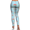 Watermelon Piece Polka Dot Blue Pattern Print Pattern Women Leggings-grizzshop