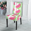 Watermelon Piece Stripe Green Pink Pattern Print Chair Cover-grizzshop