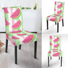 Watermelon Piece Stripe Green Pink Pattern Print Chair Cover-grizzshop