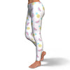 Watermelon Pineapple Piece White Pattern Print Pattern Women Leggings-grizzshop