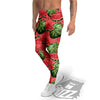 Watermelon Summer Fruits Print Pattern Men's Leggings-grizzshop