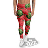 Watermelon Summer Fruits Print Pattern Men's Leggings-grizzshop