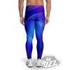 Wave EDM Print Men's Leggings-grizzshop