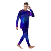 Wave EDM Print Men's Pajamas-grizzshop