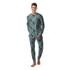 Wave Surfing Print Pattern Men's Pajamas-grizzshop