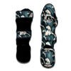 Wave Water Print Pattern Muay Thai Shin Guards-grizzshop