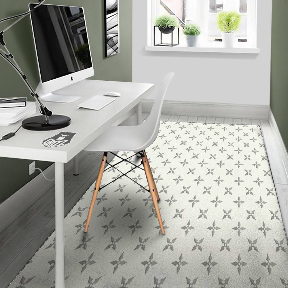 Weapon Ninja Print Pattern Floor Mat-grizzshop