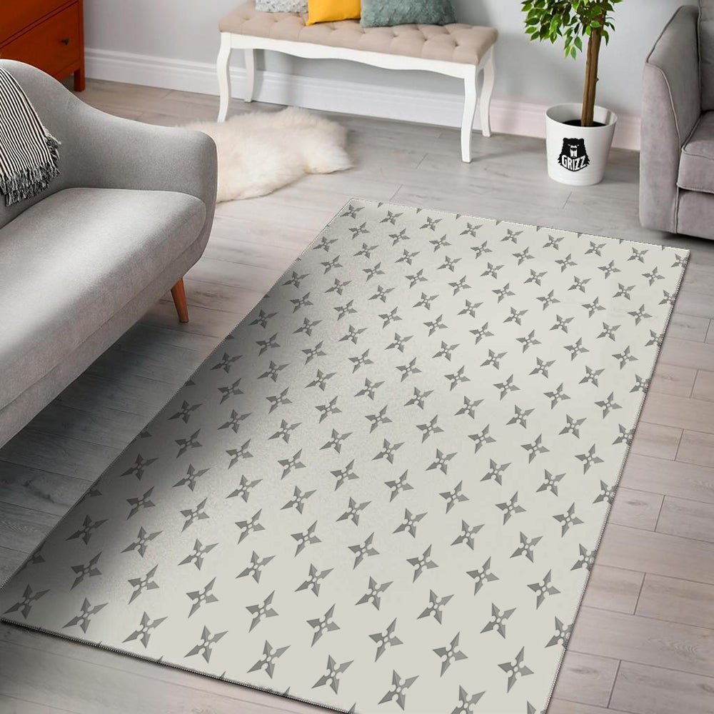 Weapon Ninja Print Pattern Floor Mat-grizzshop