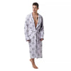 Weapon Ninja Print Pattern Men's Robe-grizzshop