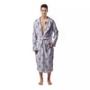 Weapon Ninja Print Pattern Men's Robe-grizzshop