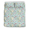 Wedding Pastel Pattern Print Duvet Cover Bedding Set-grizzshop