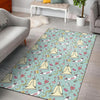 Wedding Pastel Pattern Print Floor Mat-grizzshop