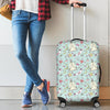 Wedding Pastel Pattern Print Luggage Cover Protector-grizzshop