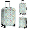 Wedding Pastel Pattern Print Luggage Cover Protector-grizzshop