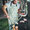 Wedding Pastel Pattern Print Men's Apron-grizzshop