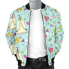 Wedding Pastel Pattern Print Men's Bomber Jacket-grizzshop