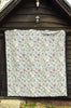 Wedding Pastel Pattern Print Quilt-grizzshop