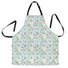 Wedding Pastel Pattern Print Women's Apron-grizzshop