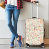 Wedding Print Pattern Luggage Cover Protector-grizzshop