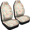 Wedding Print Pattern Universal Fit Car Seat Covers-grizzshop