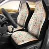 Wedding Print Pattern Universal Fit Car Seat Covers-grizzshop