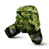 Weed Green Print Boxing Gloves-grizzshop