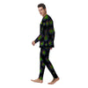 Weed Leaf Trippy Print Pattern Men's Pajamas-grizzshop