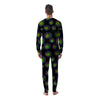 Weed Leaf Trippy Print Pattern Men's Pajamas-grizzshop