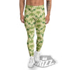 Weed Zigzag Print Pattern Men's Leggings-grizzshop