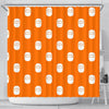 Welder Mask Pattern Print Bathroom Shower Curtain-grizzshop