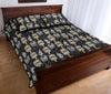 Welder Mask Print Pattern Bed Set Quilt-grizzshop