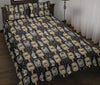 Welder Mask Print Pattern Bed Set Quilt-grizzshop