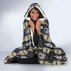 Welder Mask Print Pattern Hooded Blanket-grizzshop