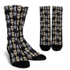 Welder Mask Print Pattern Unisex Crew Socks-grizzshop