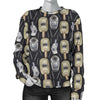 Welder Mask Print Pattern Women's Sweatshirt-grizzshop