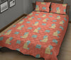 Welder Pattern Print Bed Set Quilt-grizzshop