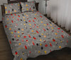 Welder Print Pattern Bed Set Quilt-grizzshop