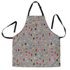 Welder Print Pattern Men's Apron-grizzshop