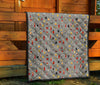 Welder Print Pattern Quilt-grizzshop