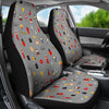 Welder Print Pattern Universal Fit Car Seat Covers-grizzshop