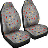 Welder Print Pattern Universal Fit Car Seat Covers-grizzshop