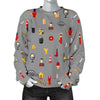 Welder Print Pattern Women's Sweatshirt-grizzshop